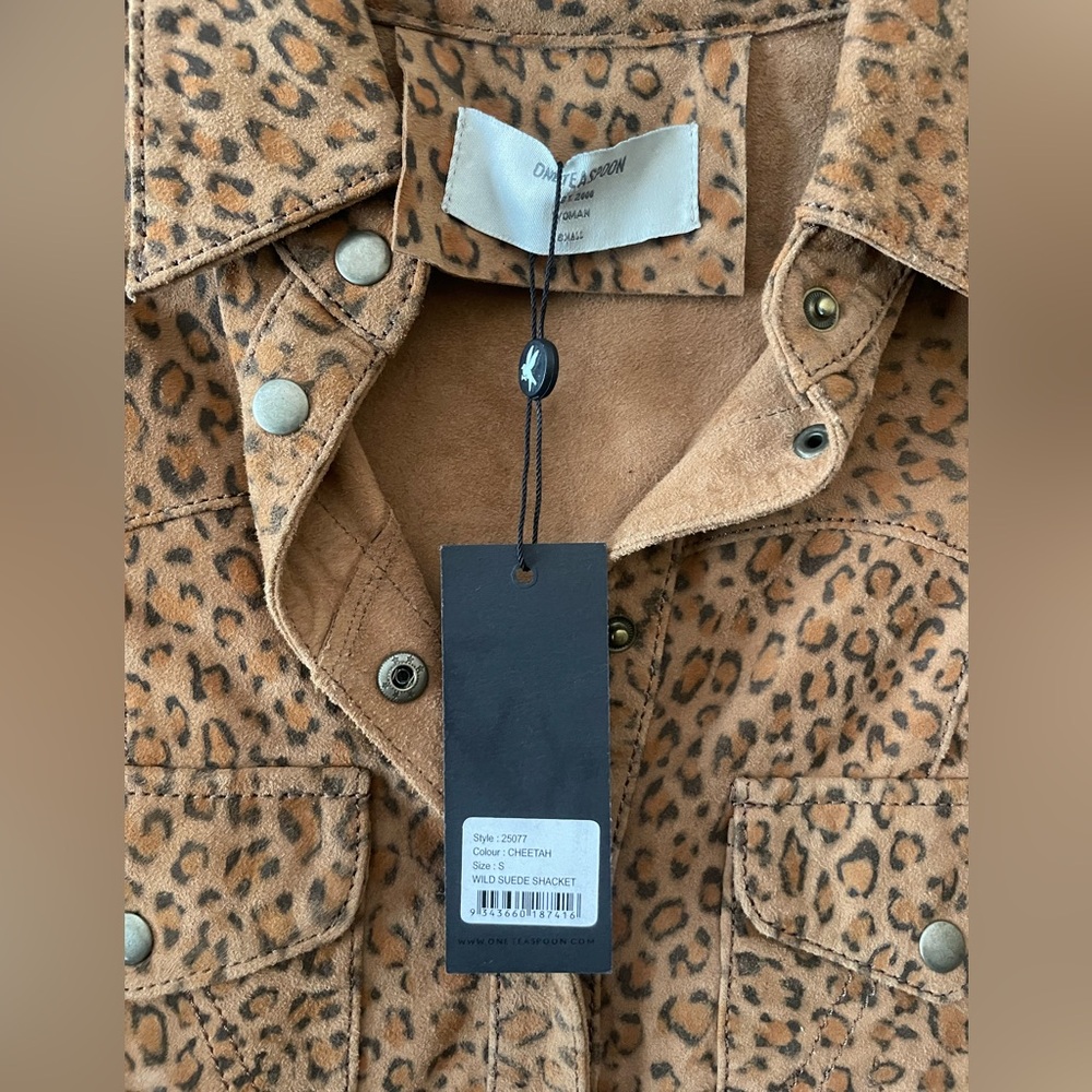 One Teaspoon Wild Thing Suede Shacket - Picture 4 of 7